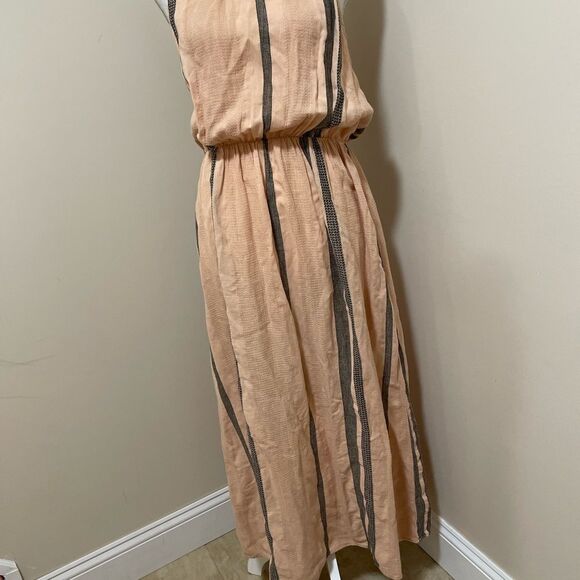 New Clith & Stone Hermia Halter maxi dress size L - Picture 5 of 9